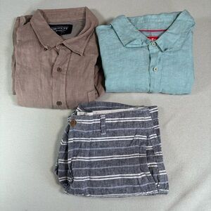 The New Ivy Linen Shirt Long Sleeve J crew Shorts Toes to Noes